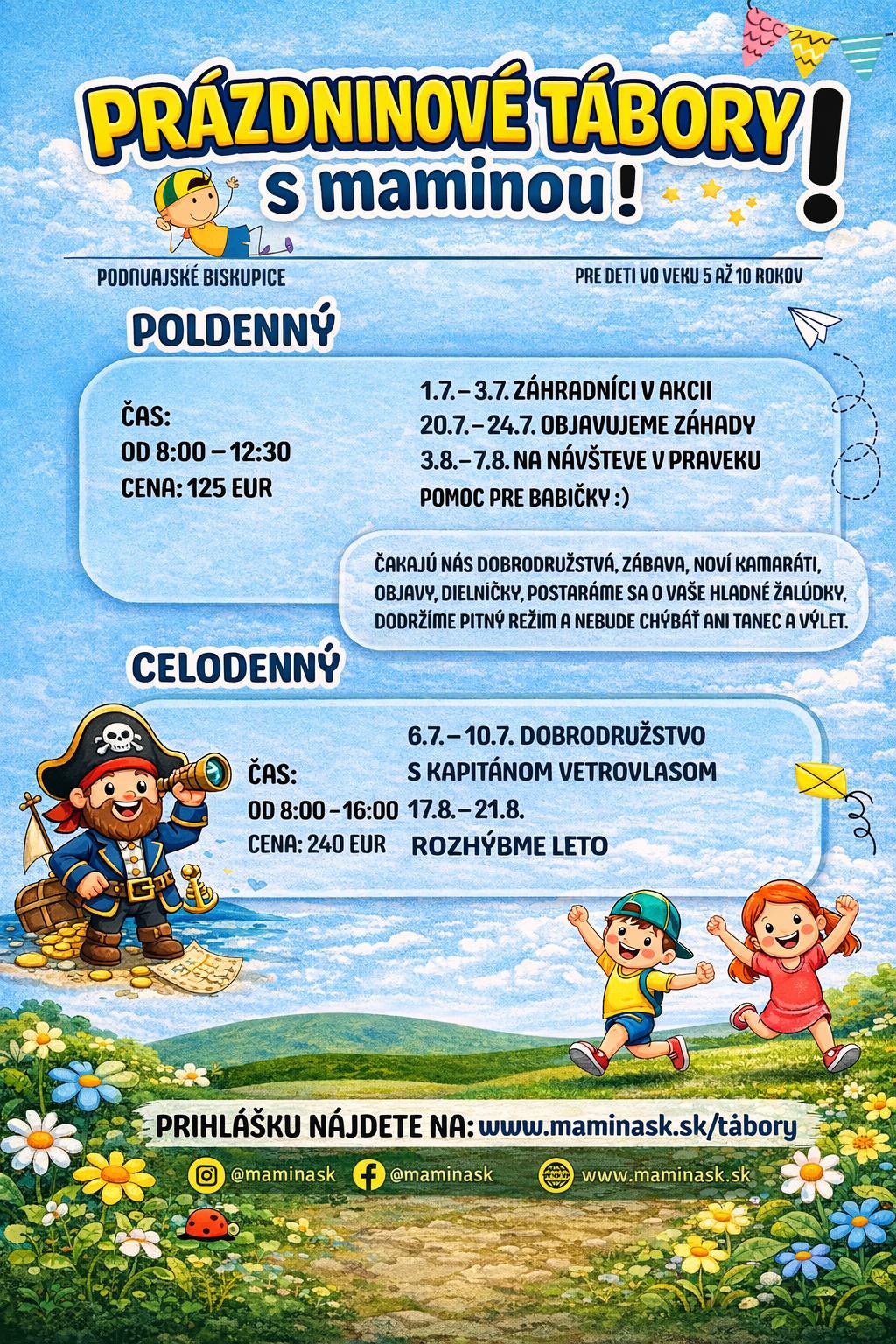 Prázdninové Tábory
